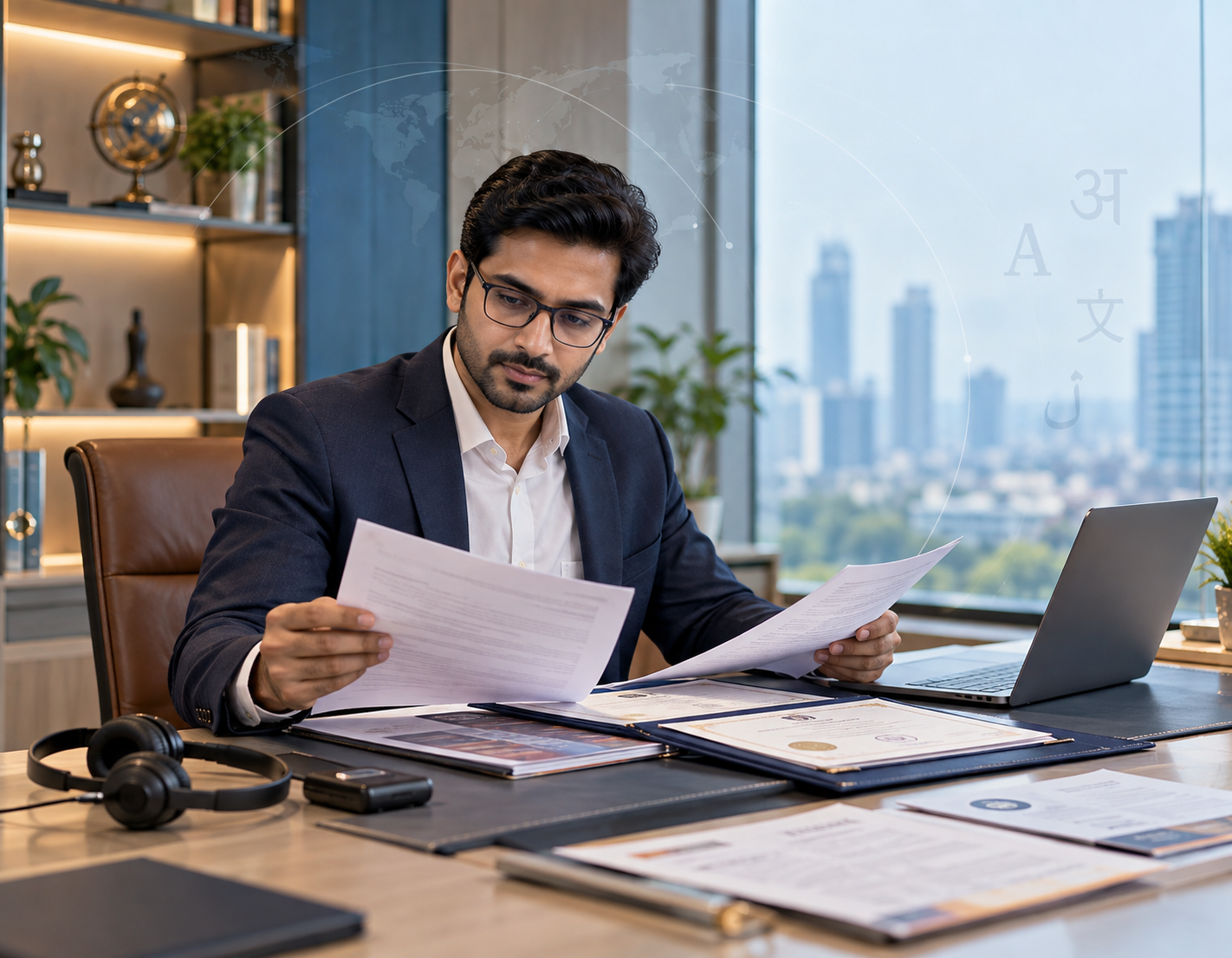 International business document review
